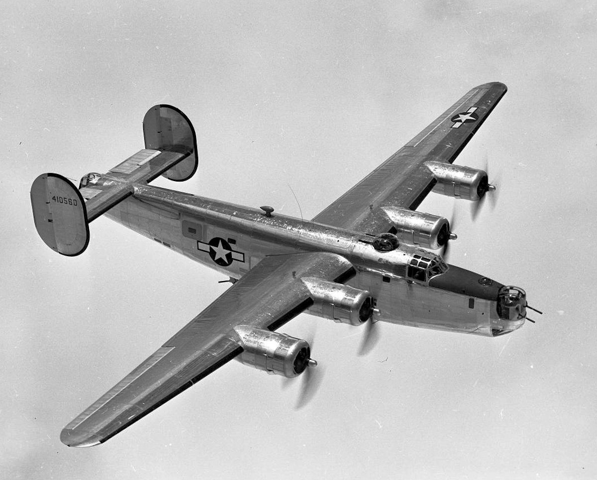 b-24 in air
