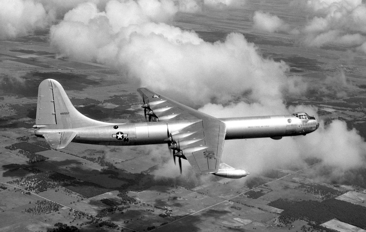 b-36 in air