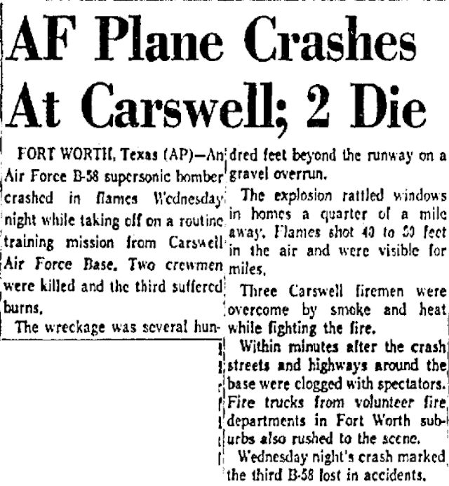 b-58 crash 9-17-59 dmn
