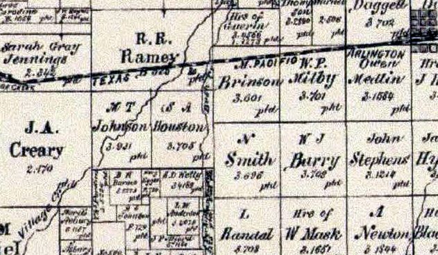 lost train remap1895 Tarrant County