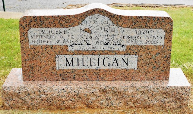 milligan grave