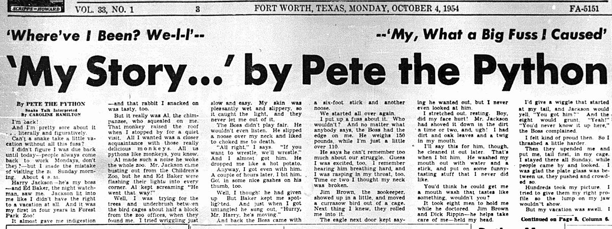 pete his own story 4