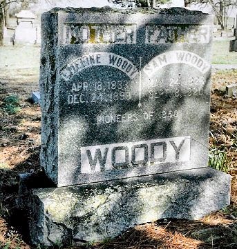 woody sam grave