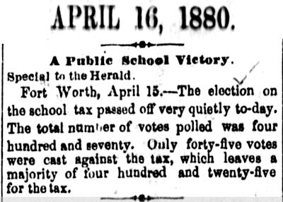 public schools tax 1880