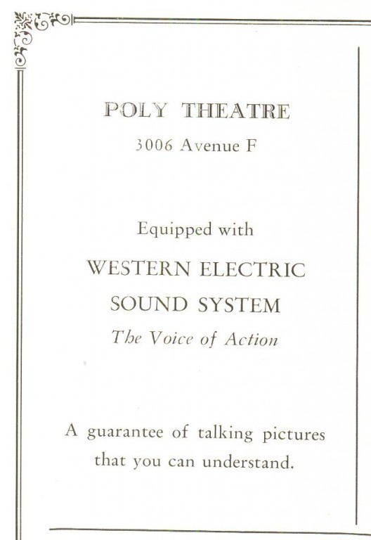 1930 theater