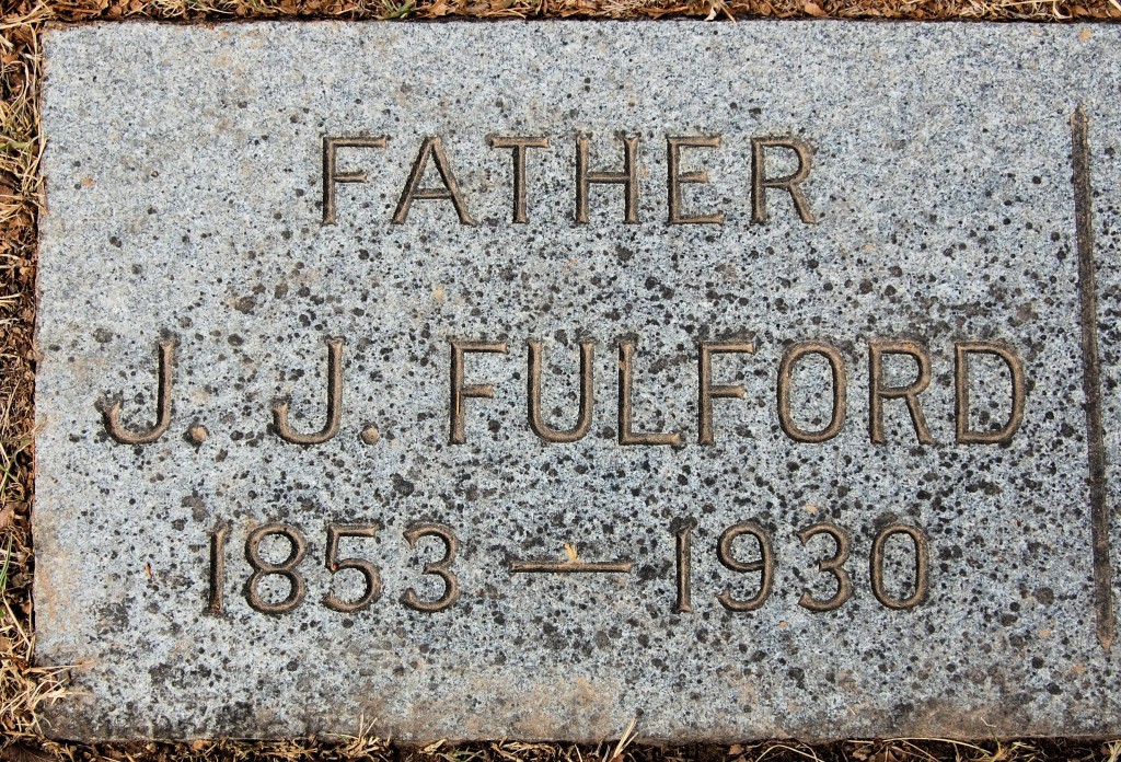 fulford headstone