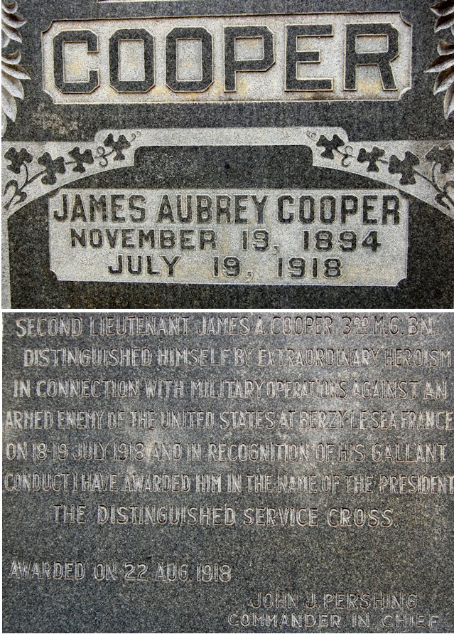 memorial day cooper grave front