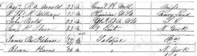 1850 census muster roll