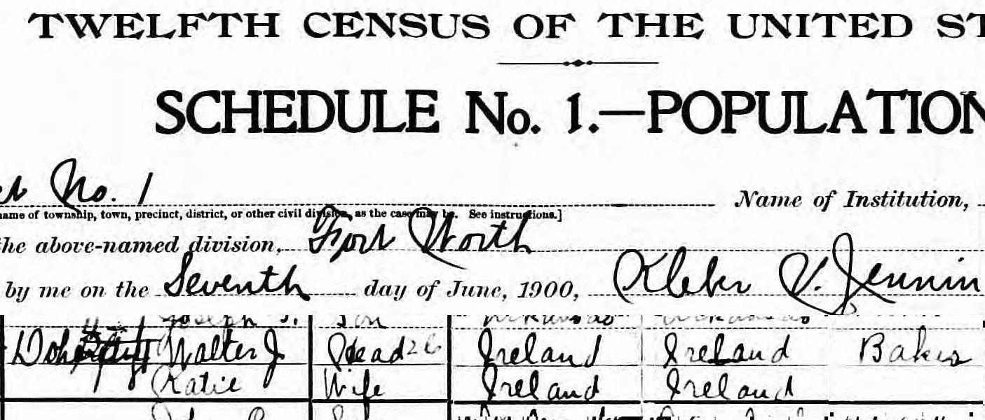 eagle 1900 census