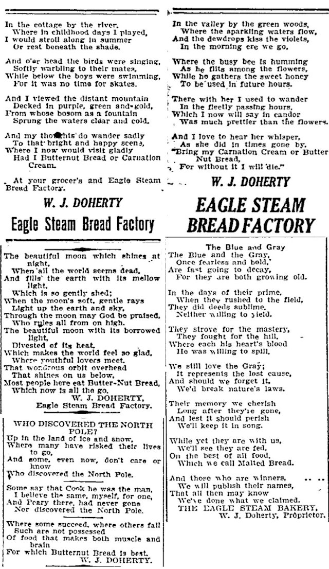eagle poems 1907 1909