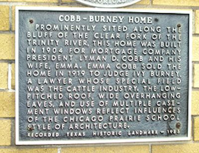 cobb plaque