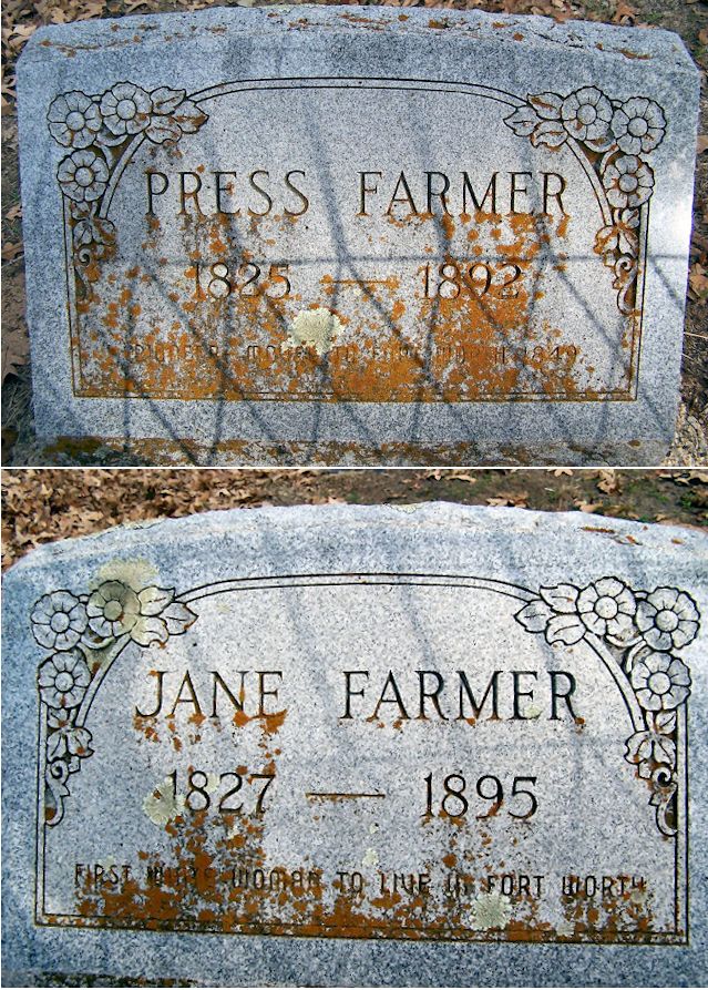 farmer tombstones