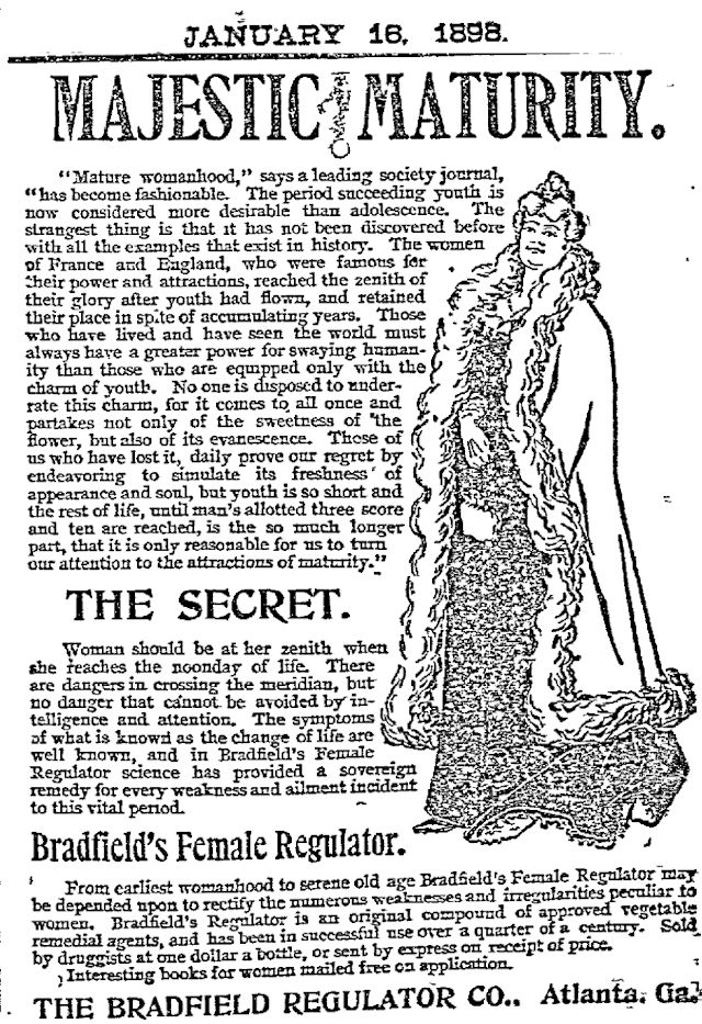 female bradfield regulator 1898