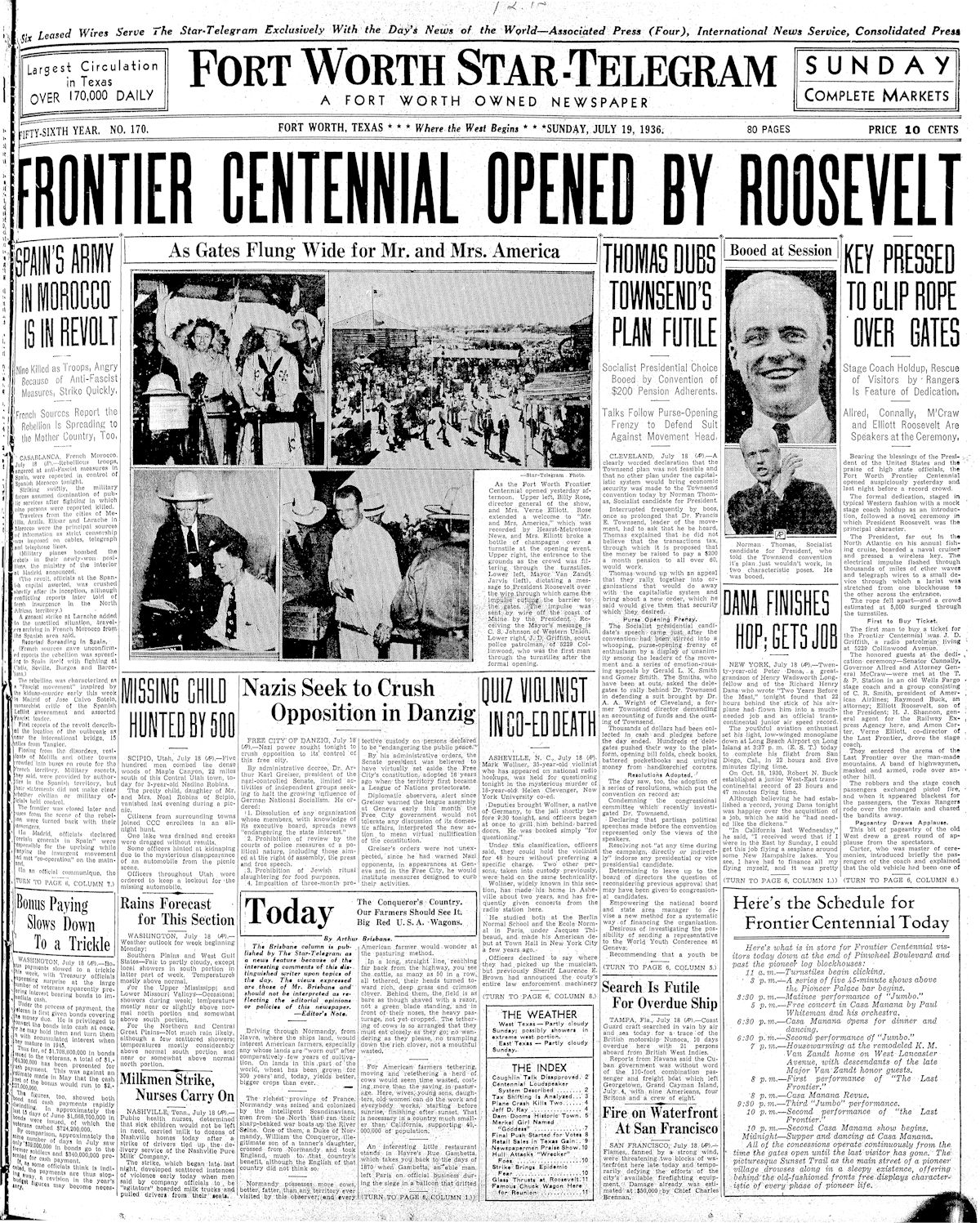 frontier opened by fdr pi