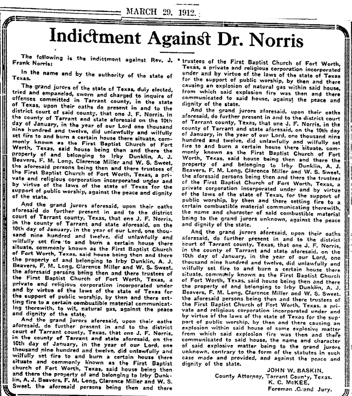 norris indictment