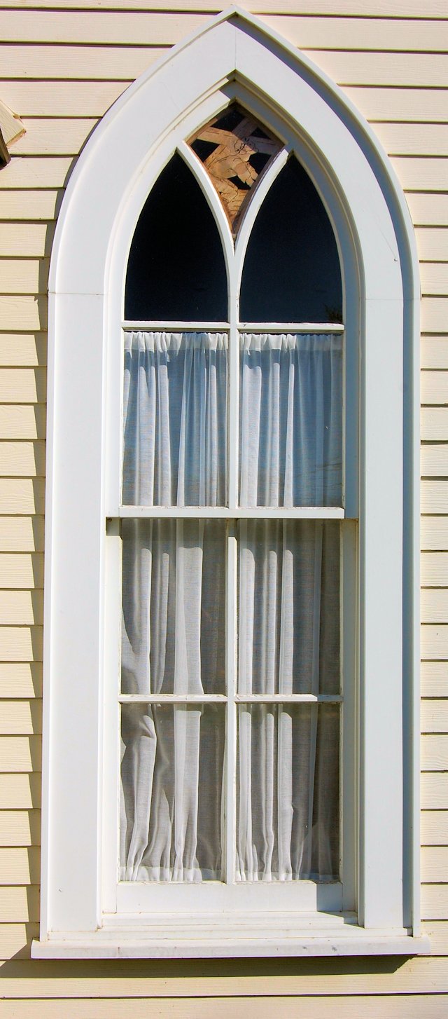 wooden king skinny window