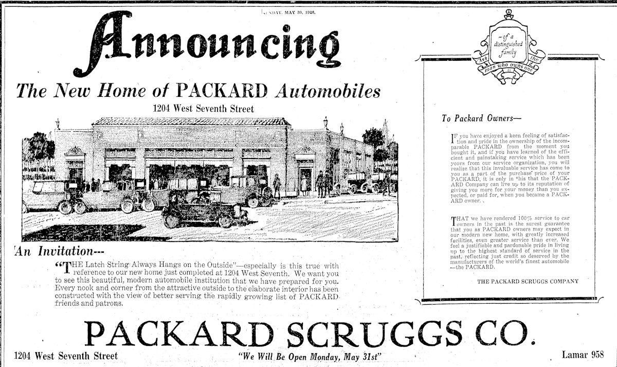 packard scruggs 1926