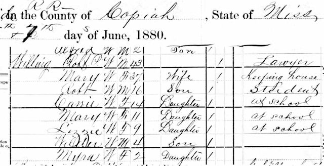 ryan 1880 census