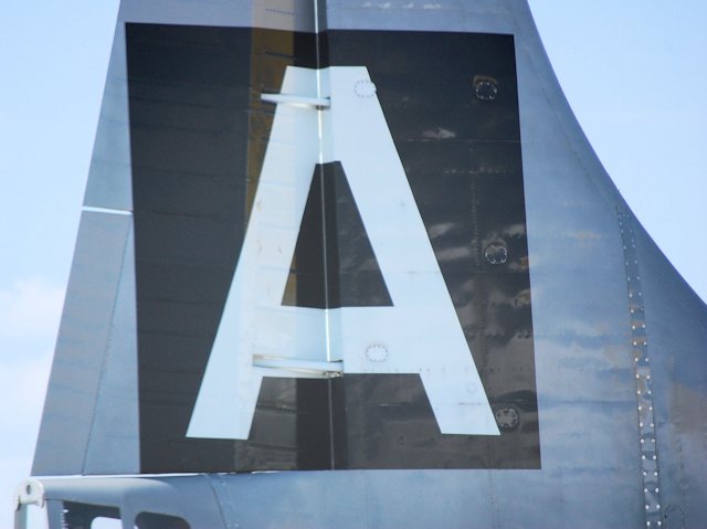 b-29 big A on tail