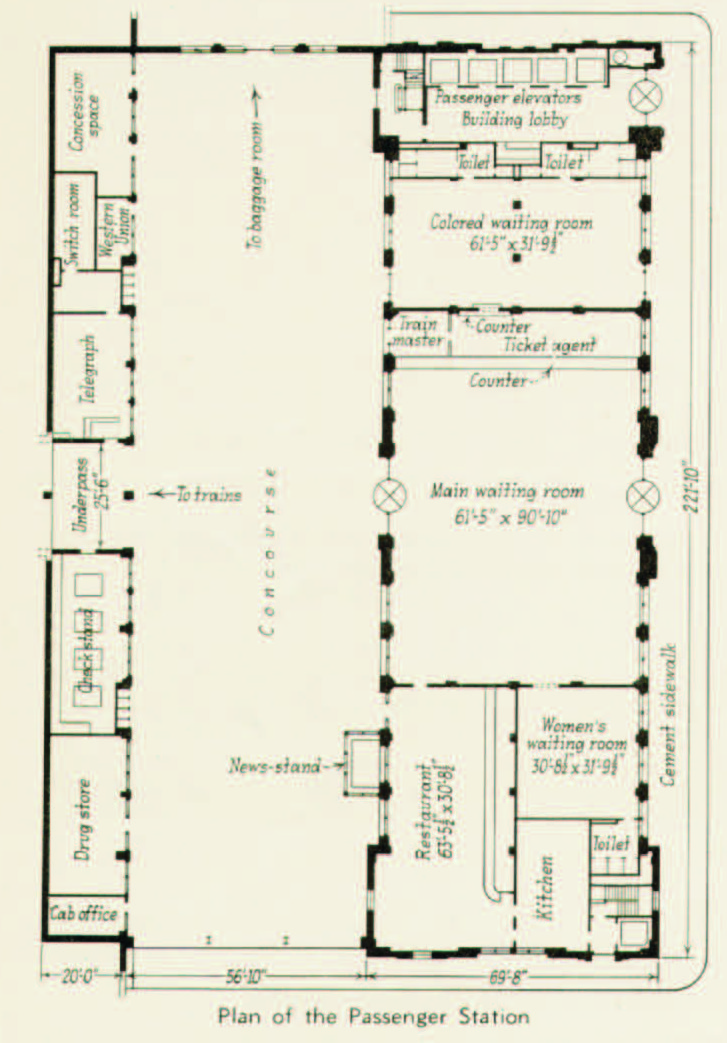 1932 FW TP Depot Interior Plan1