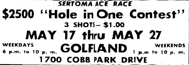 cobb golfland ad 1962