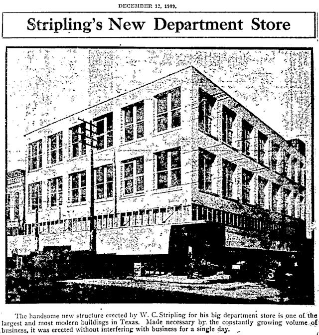 stripling addition 1909