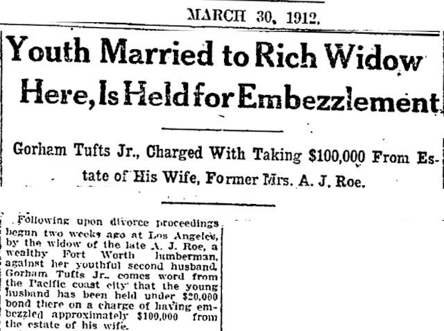 tufts 1912 3-30 embezzlement charges s-t