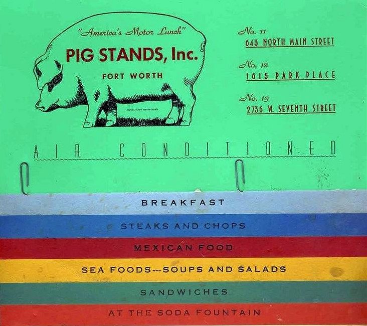 rocky pig menu