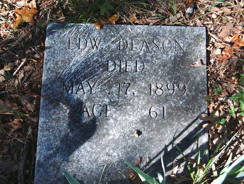 Edward Deason tombstone